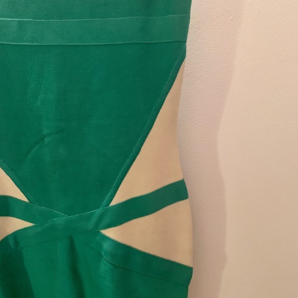 Marciano by GUESS teal coloured bandeau dress - Picture 5 of 8